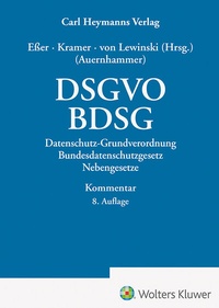 DSGVO / BDSG &#8211; Datenschutz-Grundverordnung