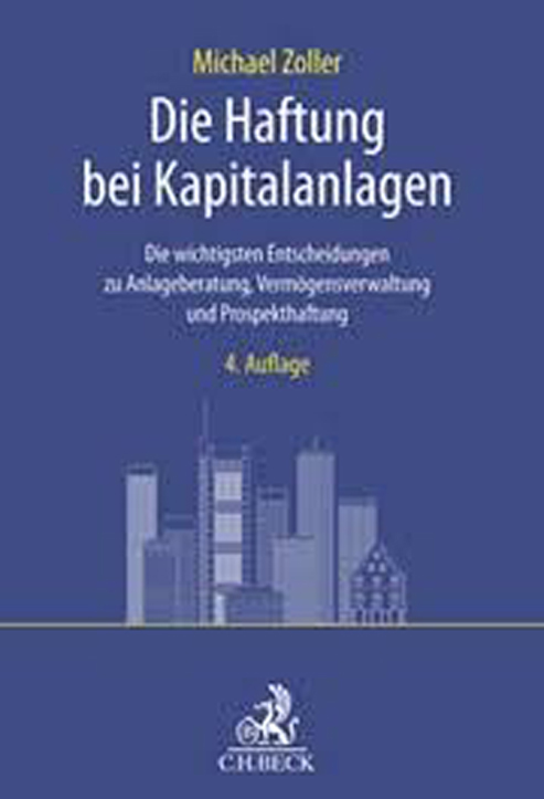 Die Haftung bei Kapitalanlagen