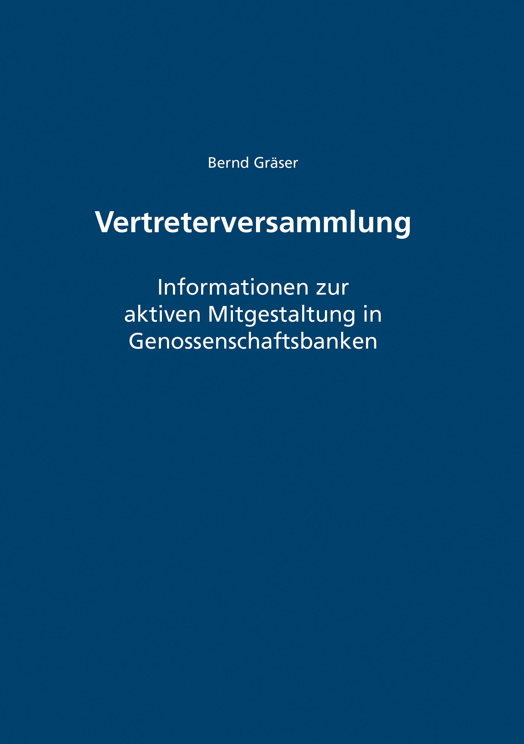 Vertreterversammlung