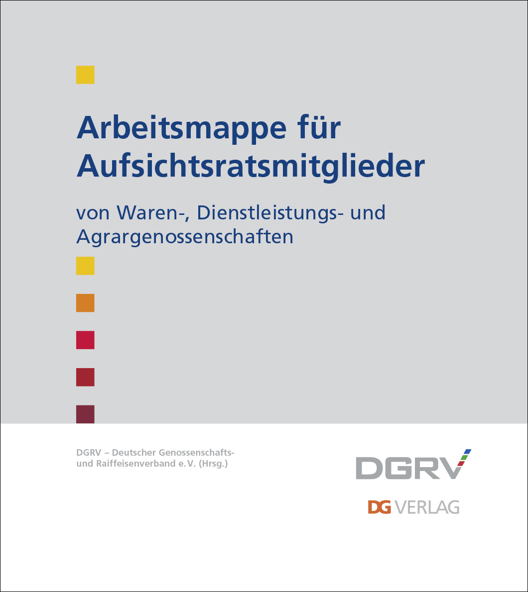 Arbeitsmappe für Aufsichtsratsmitglieder von Waren-, Dienstleistungs- und Agrargenossenschaften